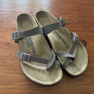 Birkenstocks Mayari Birko-Flor Slide Sandal Women’s Size 8-8.5 BRAND NEW NWOT
